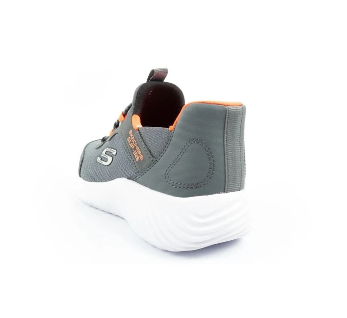 Skechers Bounder Slip-ins dětská sportovní obuv pro mládež šedá Skechers Bounder Slip-ins dětská sportovní obuv pro mládež šedá