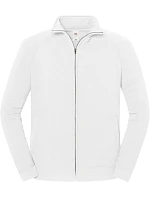 Fruit of the Loom Iconic Premium Sweat Jacket Mikina z těžké bavlny 16.2290 white Fruit of the Loom Iconic Premium Sweat Jacket Mikina z těžké bavlny 16.2290 white