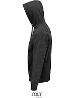 SOL'S Stellar Unisex raglánová mikina s kapucí z bio bavlny 25.3568 charcoal melange SOL'S Stellar Unisex raglánová mikina s kapucí z bio bavlny 25.3568 charcoal melange