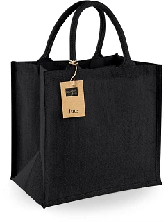 W 413 Jutová nákupní taška Midi model 22518471 black/black - Westford Mill