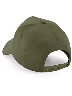 B 638 5 panelová čepice s nášivkou model 22482079 military green - Beechfield B 638 5 panelová čepice s nášivkou model 22482079 military green - Beechfield