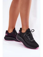 Tenisky Sportovní Boty Dámské Na Platformě Big Star model 21693849 HIPOLY SYSTEM Černé - Big Star Shoes Tenisky Sportovní Boty Dámské Na Platformě Big Star model 21693849 HIPOLY SYSTEM Černé - Big Star Shoes