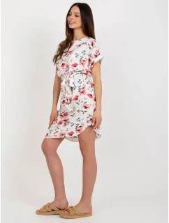 Sukienka WN SK model 21110920 biało czerwony - FPrice