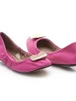 Dámské baleríny ozdobené srdíčkem BR14123F - RAXMAX