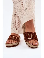 Pantofle model 214722 Step in style Pantofle model 214722 Step in style