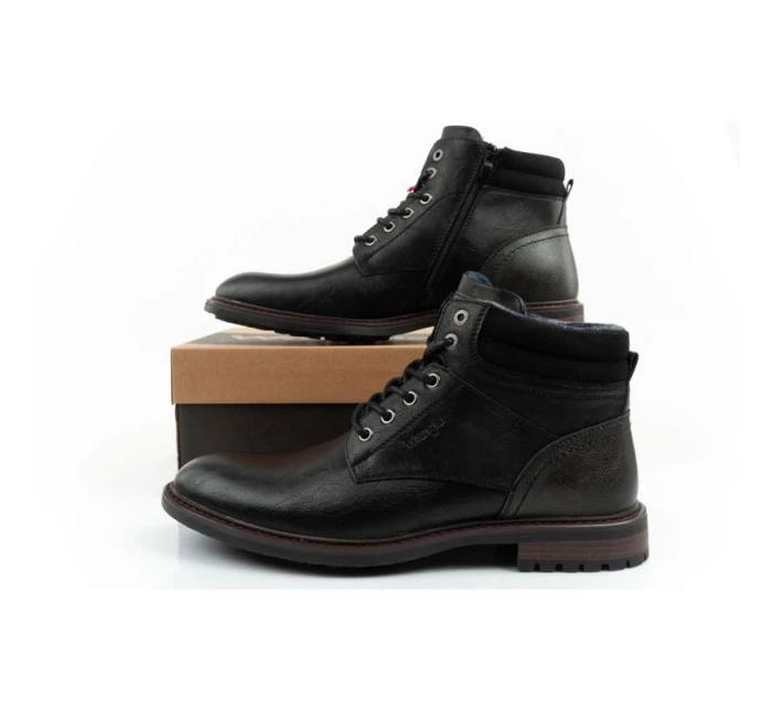 George buty męskie  modne czarne model 21360979 - Wrangler