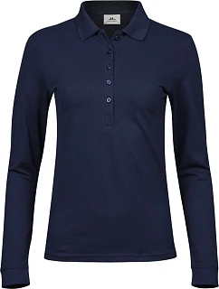 Tee Jays TJ 146 Dámské luxusní elastické piqué polo 18.0146 navy