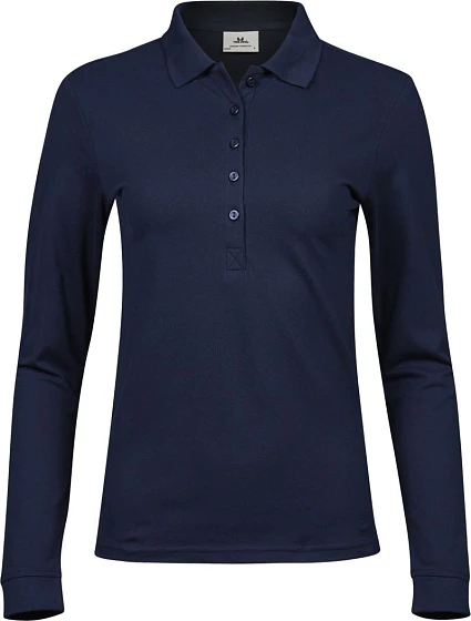 Tee Jays TJ 146 Dámské luxusní elastické piqué polo 18.0146 navy Tee Jays TJ 146 Dámské luxusní elastické piqué polo 18.0146 navy