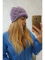 Roma fleecová čepice fialová model 18749873 - K-Fashion