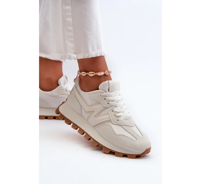 Dámské Bílé Sportovní Tenisky model 21666490 - Boto