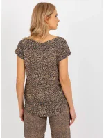 Halenka D73771R10978Q hnědá Halenka D73771R10978Q hnědá