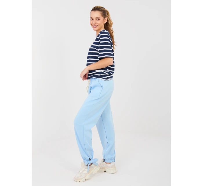 Spodnie MI SP model 21902681 jasny niebieski - FPrice Spodnie MI SP model 21902681 jasny niebieski - FPrice
