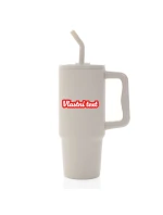 Personalizovaná termoska s barevným víčkem s obrysem 