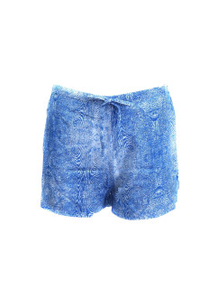Dámské pyžamové kraťasy QS6029-CMW modrá - Calvin Klein