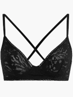 Dámská bralete podprsenka QF6935E UB1 černá - Calvin Klein