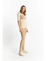 Dámské legíny model 19056334 béžové - Monnari