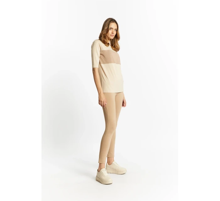 Dámské legíny model 19056334 béžové - Monnari