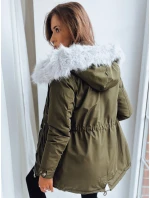 Dámská zimní bunda zelená Dstreet model 21969698 - FashionStreet