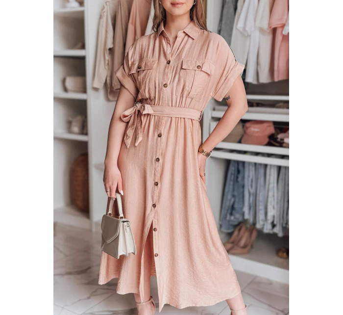 LOVE maxi šaty růžové Dstreet model 21988951 - FashionStreet