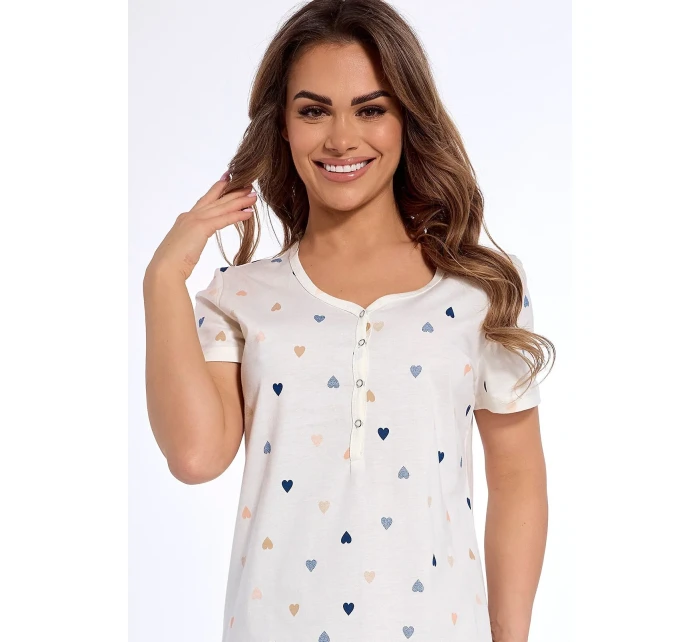 Dámská noční košile model 20840353 Heart 3 kr/r S2XL - Cornette