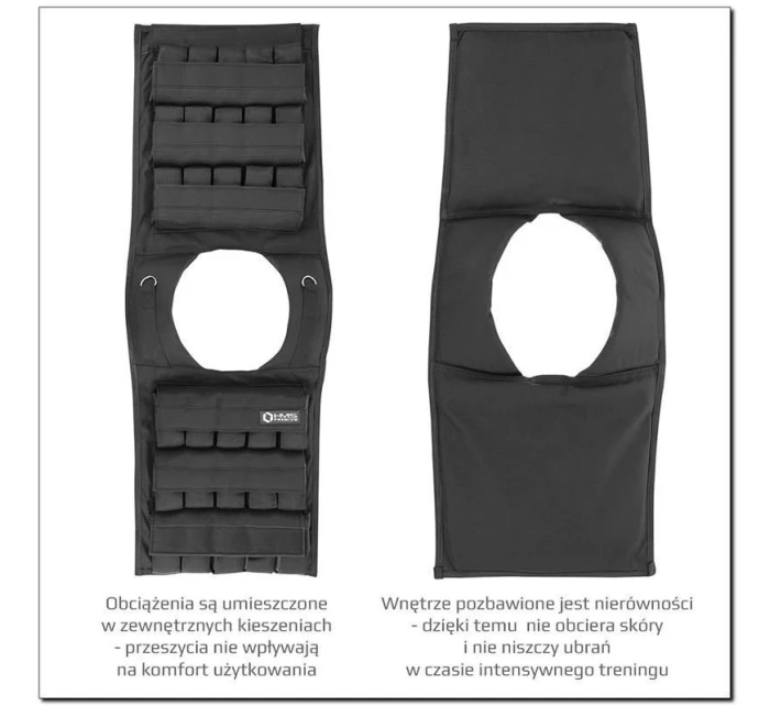 Tréninková vesta s 30kg zátěží z Cordury HMS KTO30