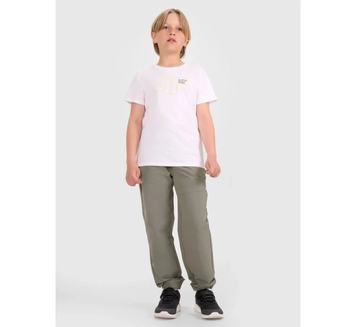 Chlapecké tričko s potiskem model 21437529 - 4F Chlapecké tričko s potiskem model 21437529 - 4F