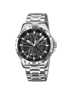 Pánské hodinky Skmei 9337SIBK + BOX pánské