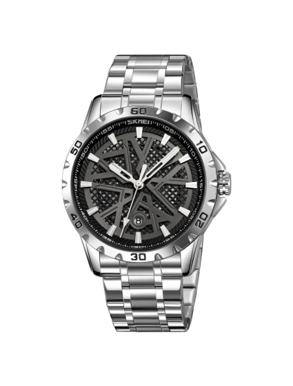 Pánské hodinky Skmei 9337SIBK + BOX pánské Pánské hodinky Skmei 9337SIBK + BOX pánské