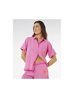 Dámské šortky RIP CURL Hotel Malibu Embroid Short, růžové Dámské šortky RIP CURL Hotel Malibu Embroid Short, růžové