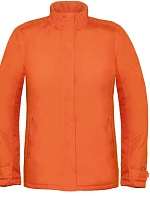 B&C Real + /women Dámská zimní parka 01.0925 orange