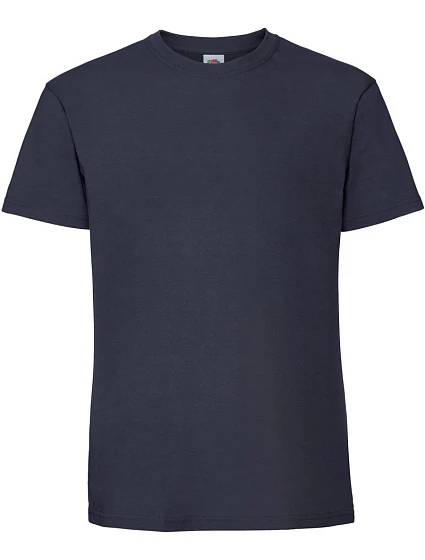 Fruit of the Loom Iconic 195 T Pánské těžké tričko 16.1422 deep navy Fruit of the Loom Iconic 195 T Pánské těžké tričko 16.1422 deep navy