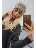 Čepice K156 světle hnědá Čepice K156 světle hnědá