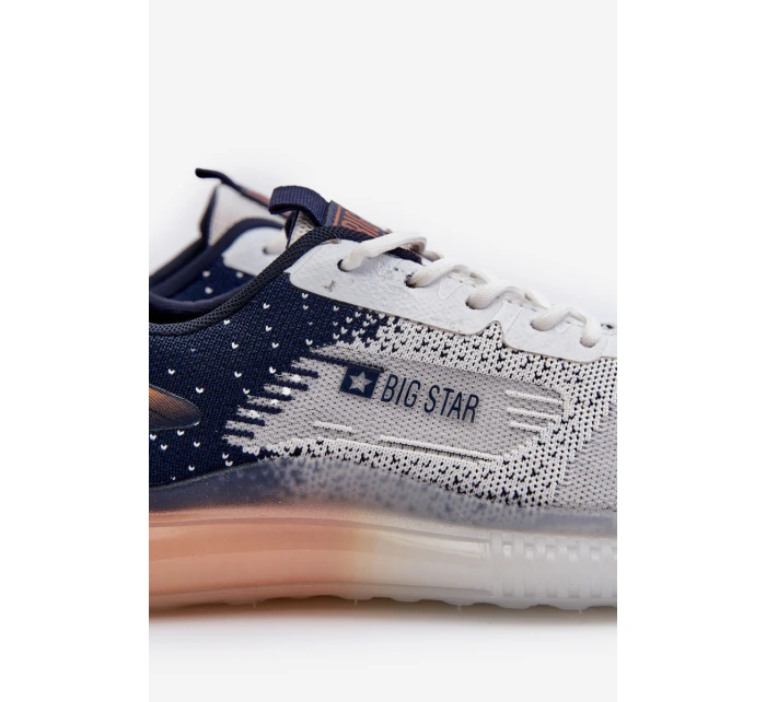 Pánské sportovní boty HI-POLY SYSTEM Big Star NN174474 tmavě modré
