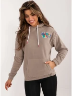 Mikina D20005M02679A dark lilac Mikina D20005M02679A dark lilac