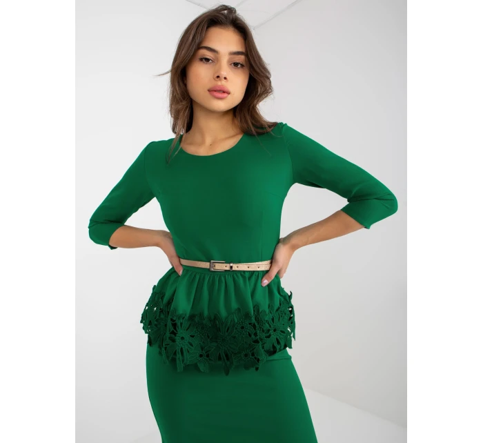 Šaty LK SK 506553.19 zelená Šaty LK SK 506553.19 zelená