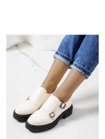 Dámské polobotky 210007BE-LA Ecru s černou - La.Fi Laura