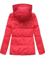 ZIMOWA KRÓTKA PIKOWANA KURTKA DAMSKA CZERWONA model 21242154 - Libland