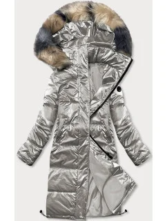 BŁYSZCZĄCA KURTKA ZIMOWA DAMSKA model 21244585 - AMNS