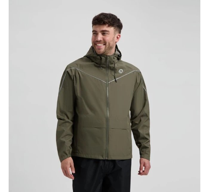 Rogelli bunda do deště ESSENTIAL zelená S