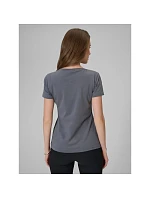 Dámské hladké tričko slim model 22171780 dámské - 4F