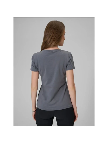Dámské hladké tričko slim model 22171780 dámské - 4F