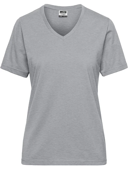 Daiber JN 1807 Dámské pracovní tričko z bio bavlny - Solid 02.1807 grey heather Daiber JN 1807 Dámské pracovní tričko z bio bavlny - Solid 02.1807 grey heather