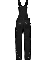 JN (4260) Pracovní kalhoty s laclem Solid 02.M black model 22493225 - Daiber JN (4260) Pracovní kalhoty s laclem Solid 02.M black model 22493225 - Daiber