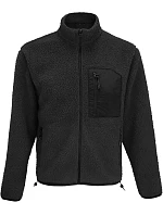 SOL'S Fury Fleecová bunda Sherpa 25.4042 carbon grey/black