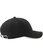Atlantis Headwear Pilot Piping Sandwich-S 6 panelová těžká sandwich křiltovka 33.0274 black Atlantis Headwear Pilot Piping Sandwich-S 6 panelová těžká sandwich křiltovka 33.0274 black