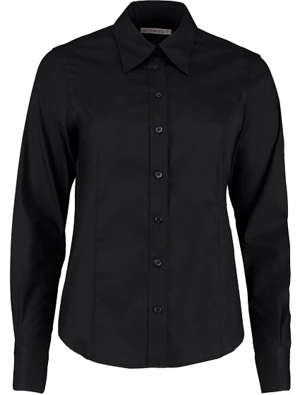 Kustom Kit KK 702 (6-24) Halenka Oxford s dlouhým rukávem 43.0702 black Kustom Kit KK 702 (6-24) Halenka Oxford s dlouhým rukávem 43.0702 black