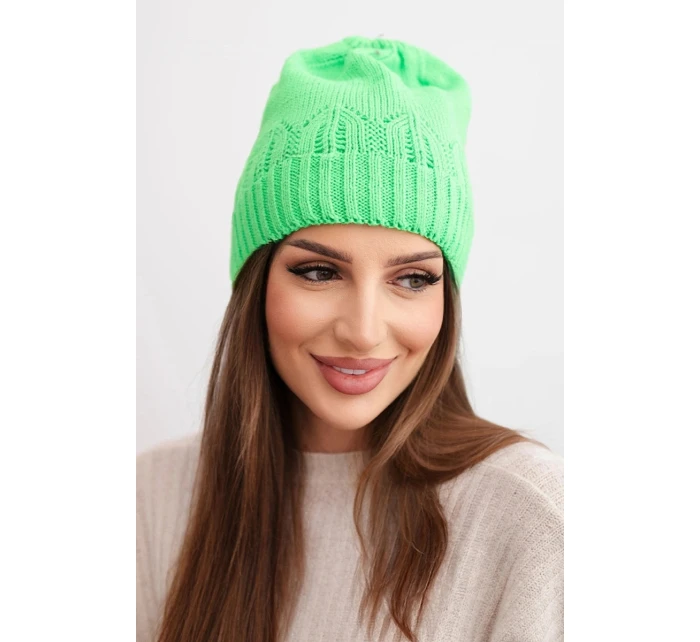 Dámská čepice Irmina model 21865224 ecru - K-Fashion