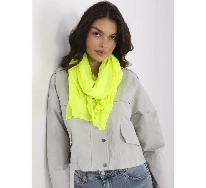 Chustka AT CH model 21129430 fluo żółty - FPrice