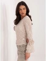 Bluzka IT BZ model 21836717 jasny beżowy - FPrice