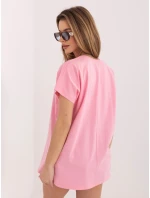 RV tričko TS A1206.84 světle růžové
